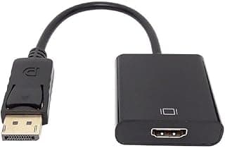 Kit Com 3 Cabos Adaptador Displayport Para Hdmi Conversor Vídeo