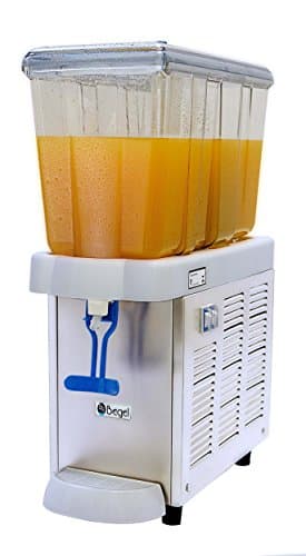 Refresqueira Juice Plus I 16 Litros 18058 220V Begel em aço inoxidável com compartimentos transparentes