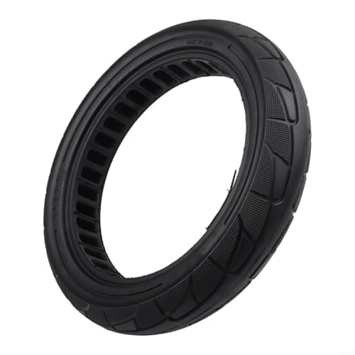 Pneu sólido de 35 cm 14 x 2,50 (2,50-10) não pneumático - pneu de substituição para bicicletas elétricas — borracha, antiperfuração, sem inflação, E-para pneu de bicicleta