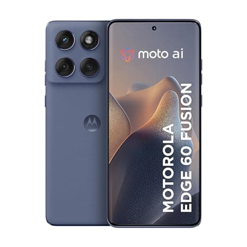 Smartphone Motorola Edge 60 Fusion 5G - 256GB 16GB - Cinza - Foto frontal e traseira