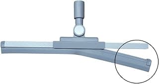 Refil de rodo de silicone cinza Flytex em ângulo lateral
