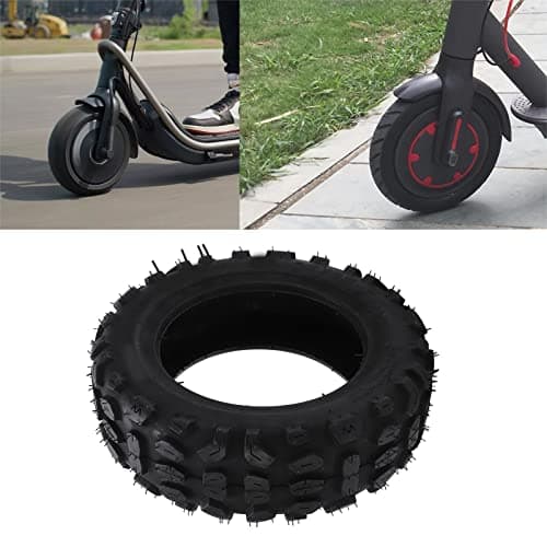 Pneu Elétrico de Scooter, Pneus de Borracha de 10 Polegadas Pneumáticos Roda Traseira de Câmara