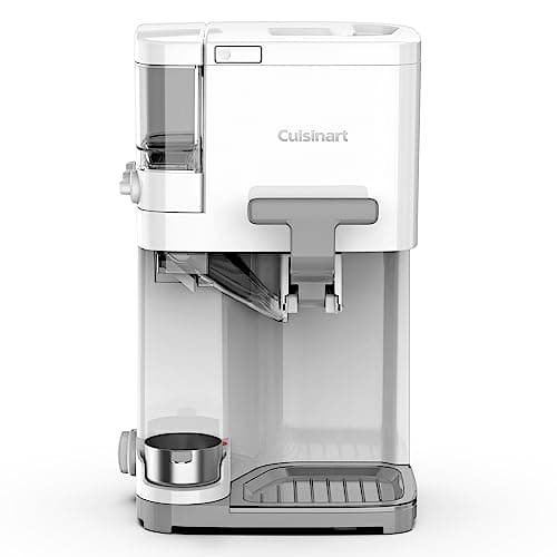 Cuisinart Máquina De Sorvete Soft Serve - Mix It In Ice Cream Maker Para Frozen Yogurt, Sorbet, Gelato, Bebidas 1,5 Quart, Branco, Ice-48