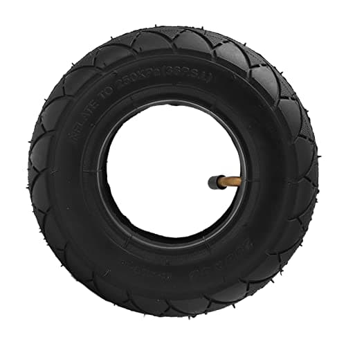 200 X 50 Pneu Pneumático Com Tubo Interno, Material de Borracha Resistente, Fácil Instalação e Prevenção de Punções, Excelente Aderência, para Pneus de Substituição de Scooter