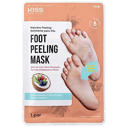 Kiss - Máscara Peeling Esfoliante para os Pés Fp01B