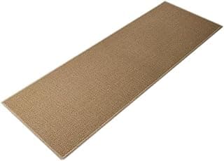Tapete berbere natural bege 50x70cm antiderrapante