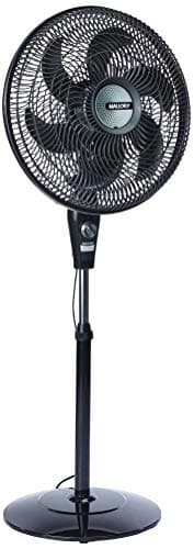 Ventilador de Coluna Mallory Delfos TS+ 126W, Silencioso, Com Hélice de 6 pás - PR-GR - 127V