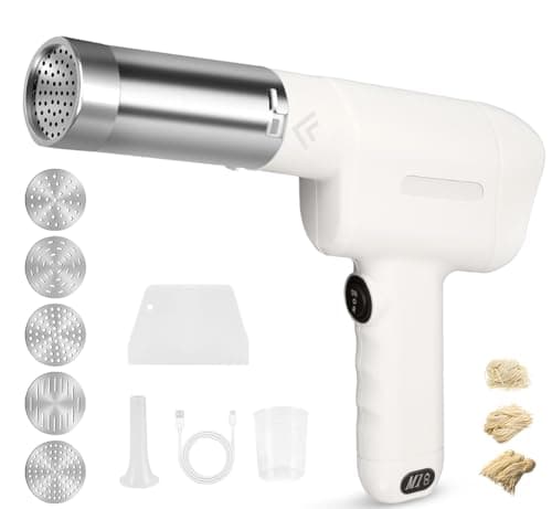 Maquina de Macarrão, Máquina de Macarrão, Maquina Macarrao, 5 Tipos de Moldes, 1 Tipos de Moldes de Enema