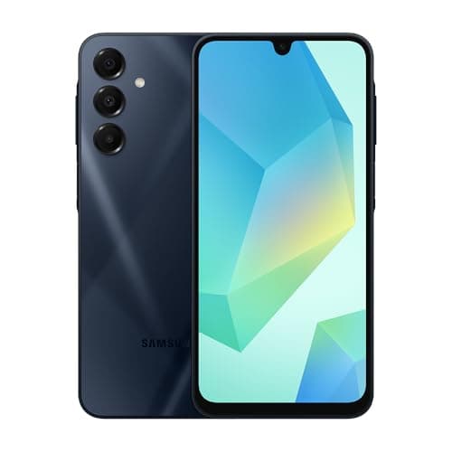 Samsung Celular Galaxy A16 5G, 128GB + 4GB RAM, Câmera de até 50MP, Tela 6.7", NFC, IP54, Bateria 5000 mAh (Azul Escuro)
