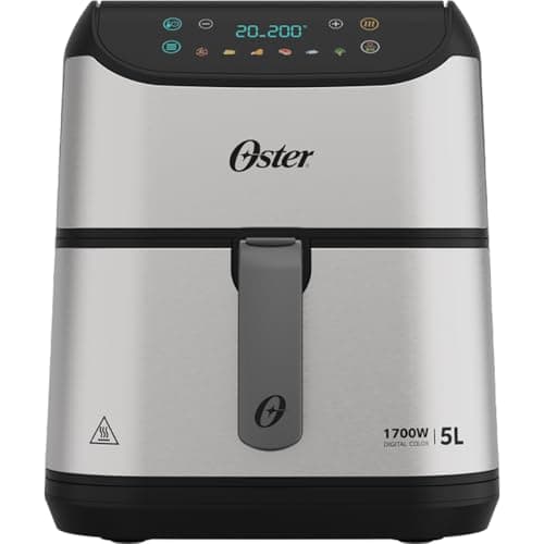 Fritadeira Digital Inox Oster 5L com Painel Touch 110V