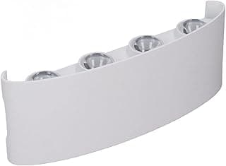 Arandela LED branca moderna para iluminação interna e externa