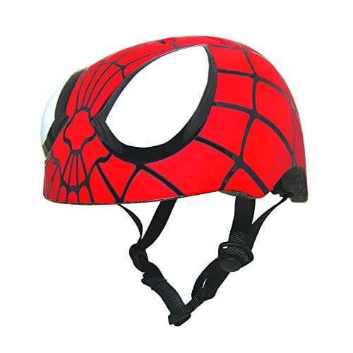 BELL Capacete Herói do Homem-Aranha da Marvel, vermelho, infantil (5-8 anos)