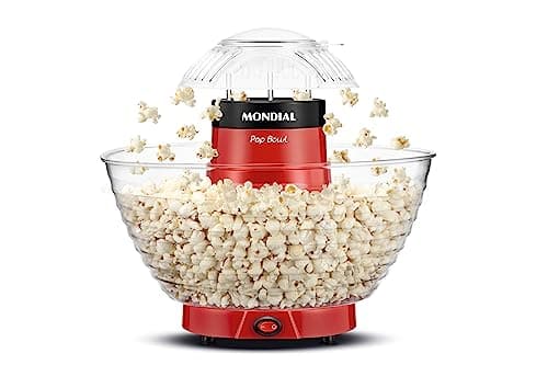Pipoqueira Pop Bowl, Mondial, Vermelho, 1200W, 220V - PP-05