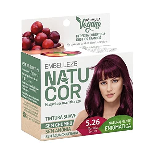 Embelleze Tintura Natucor 5.26 Marsala Escuro