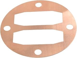 Placa de cobre circular com orifícios para compressor de ar