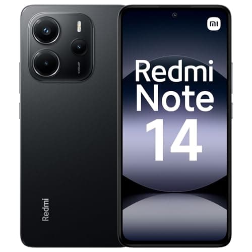 Smartphone Xiaomi Redmi Note 14 Midnight Black 6GB RAM 128GB ROM