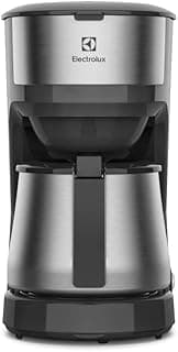 Cafeteira Elétrica Electrolux ECM22 Filtro Permanente Sistema Corta Pingos 1,2L 30 Xícaras Inox 220V