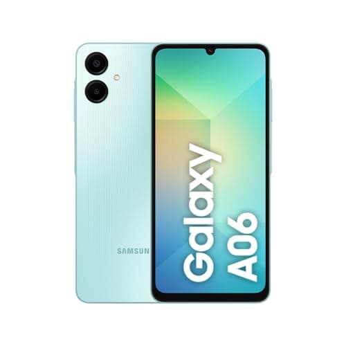 Samsung Galaxy A06 128GB 4GB RAM Tela 6.7 Câmera Traseira 50+2MP Frontal 8MP Verde Claro