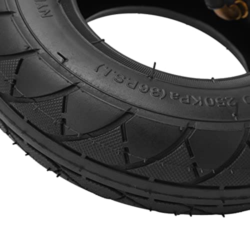 200 X 50 Pneu Pneumático Com Tubo Interno, Material de Borracha Resistente, Fácil Instalação e Prevenção de Punções, Excelente Aderência, para Pneus de Substituição de Scooter