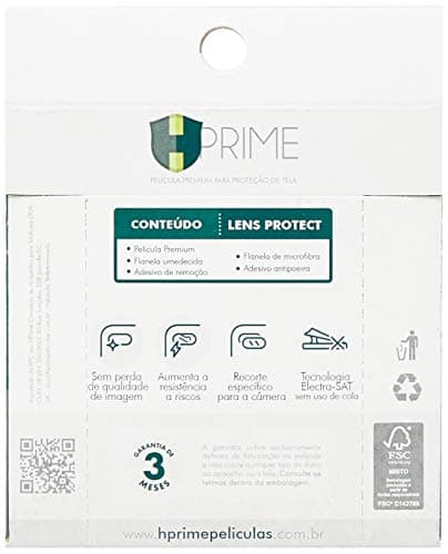 Pelicula Hprime para camera LensProtect para Samsung Galaxy M20
