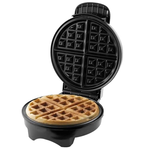 Golden waffle, Prepara 4 waffles, Preto, 220v, Britânia