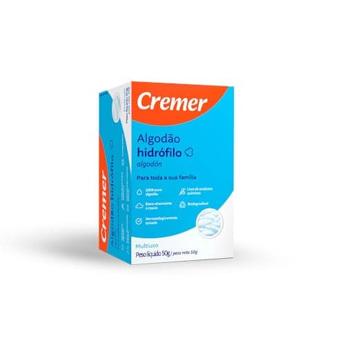 Cremer Algodão Hidrófilo 50 Gr