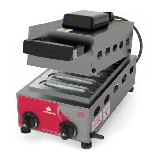 Máquina de Crepe no Palito a Gás 6 Cavidades PRK-60G Progás