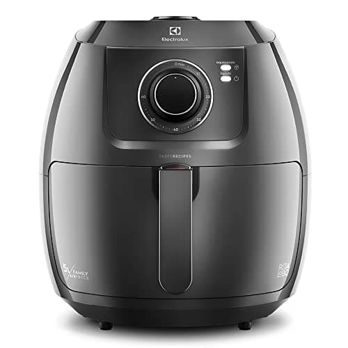 Fritadeira Elétrica Electrolux 6,5L Grafite com 8 Receitas Pré-Sugeridas