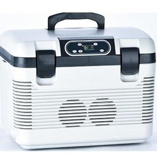 Geladeira Portátil 19L Mini Cooler 12V/220V – Frigobar Multiuso para Casa, Carro e Barco com Função Aquecer e Resfriar, Compacta e Silenciosa