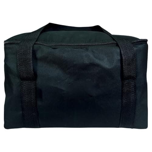 Cooler Termico，Grande Capacidade de 40 Litros，Material de Borracha de Nylon，RetençãO de Calor Por 6 Horas，Adequado para a Praia, Churrascos, Viagens e OcasiõEs Semelhantes(Preta)