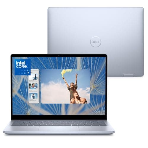 Notebook 2 em 1 Dell Inspiron 2IN1-I7150U-M51 14' FHD+ Touch Intel Core 7 150U 16GB 1TB SSD Windows 11 Prata Gelo