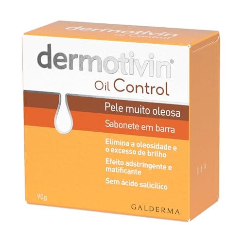 Dermotivin Sabonete Em Barra Facial Oil Control 90g