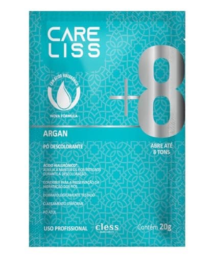 Care Liss Descolorante Em Pó 20G Óleo De Argan Care Liss