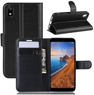 Capa Carteira Flip Premium Xiaomi Redmi 7A Tela 5.45 - Preto
