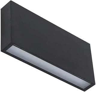 Luz de parede Gaya Arandela Cube Slim 8W 3000K 300 lúmens IP65 bivolt preto