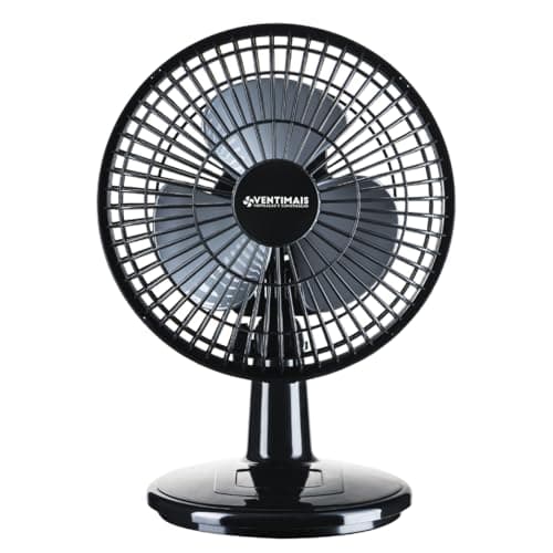 VENTILADOR MINI TURBO 20CM PRETO PRATA 127V VENTIMAIS