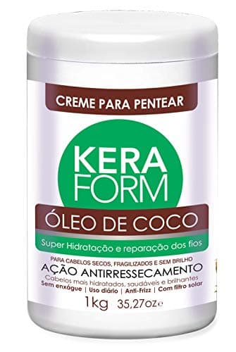 Skafe Creme P/Pentear Keraform Oleo De Coco