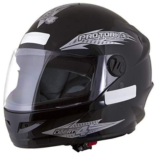 CAPACETE FECHADO PRO TORK NEW LIBERTY 4 SOLID PRETO TAM. 58