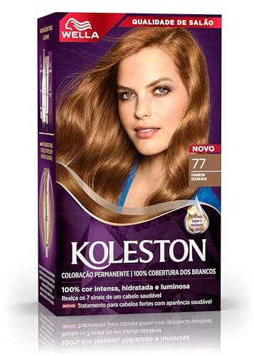 Tintura Koleston 77 Marrom Dourado