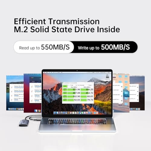 SSD Externo SSK 1TB - Unidade de Estado Sólido Portátil com USB-C