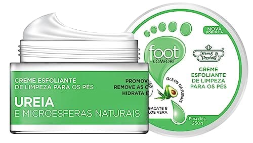 Flores & Vegetais Creme Esfoliante Desodorante De Limpeza Para Os Pés 250G