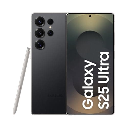 Celular Samsung Galaxy S25 Ultra 5G, 256GB, 12GB RAM, Câmera Quádrupla de 200+50+10+50, Tela Grande de 6.9", Titânio Preto
