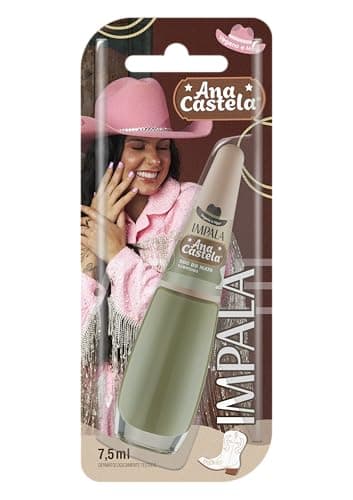ESMALTE IMPALA ANA CASTELA CREMOSO SOU DO MATO BLISTER