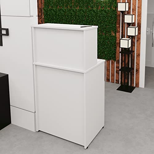 Balcão Caixa Atendimento Comercial Recepção 600x420 NetMobil (Branco)