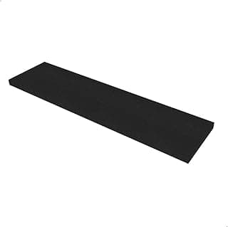 Prateleira Decorativa em MDP Preto 60x20cm – Organização e Estilo para Qualquer Ambiente