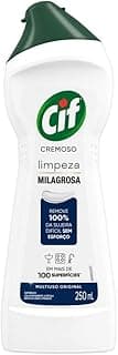 Cif Cremoso Limpeza Milagrosa Produto De Limpeza De Casa Milagroso Original Remove 100% Da Sujeira Difícil Sem Esforço 250 Ml