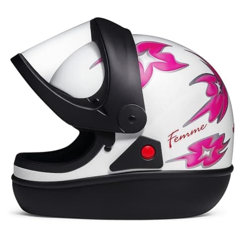Capacete San Marino Femme Branco Automático (56)