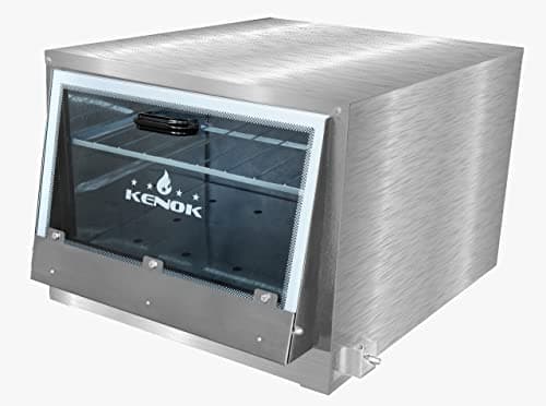 Forno Inox Brilho Baixa Pressão 85L para Fogão - Kenok