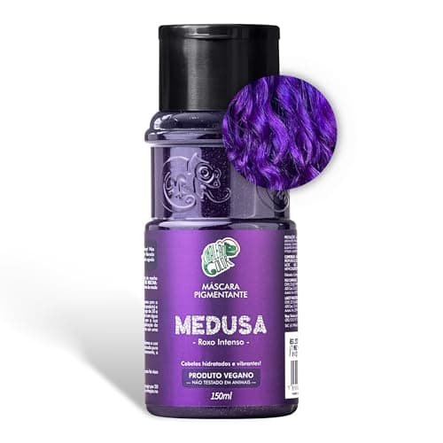 Kamaleão Color – Máscara Pigmentante Semi-Permanente, Medusa - Cores Vibrantes e Hidratação Intensa – Low Poo, Vegano, Cruelty Free – 150ml