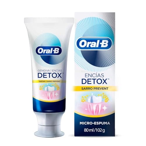 Oral-B Pasta de Dente Gengiva Detox Tartar Prevent com Flúor 75 ml